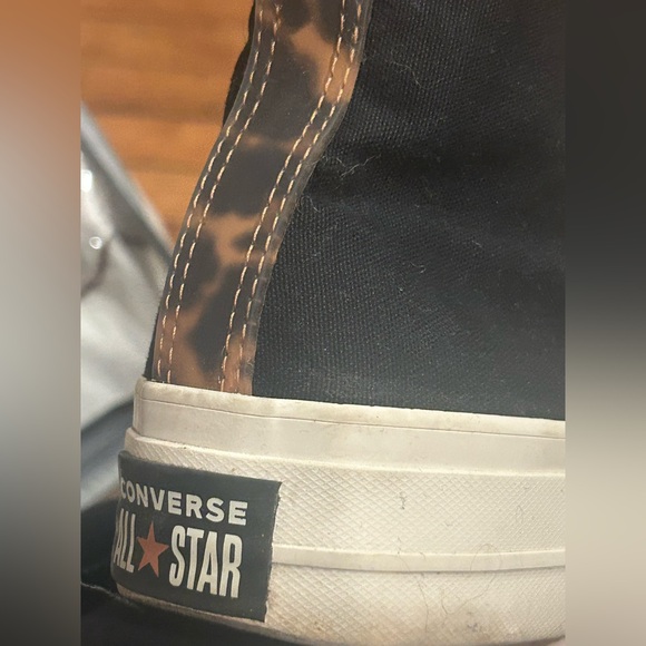 Converse Chuck Taylor All Star Tortoise High Lift Platform Black A05257C Sz 6.5 - Picture 16 of 16